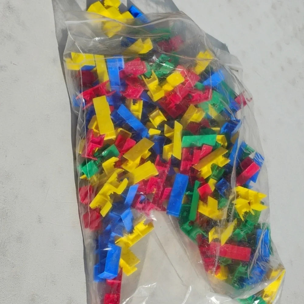 Tons of FUN Vintage Wooden Building Blocks
